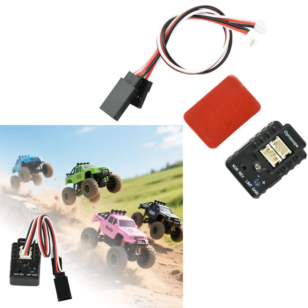 Gyroscope Rc Module - وحدة تثبيت جيروسكوبية ثنائية المحور لسيارات