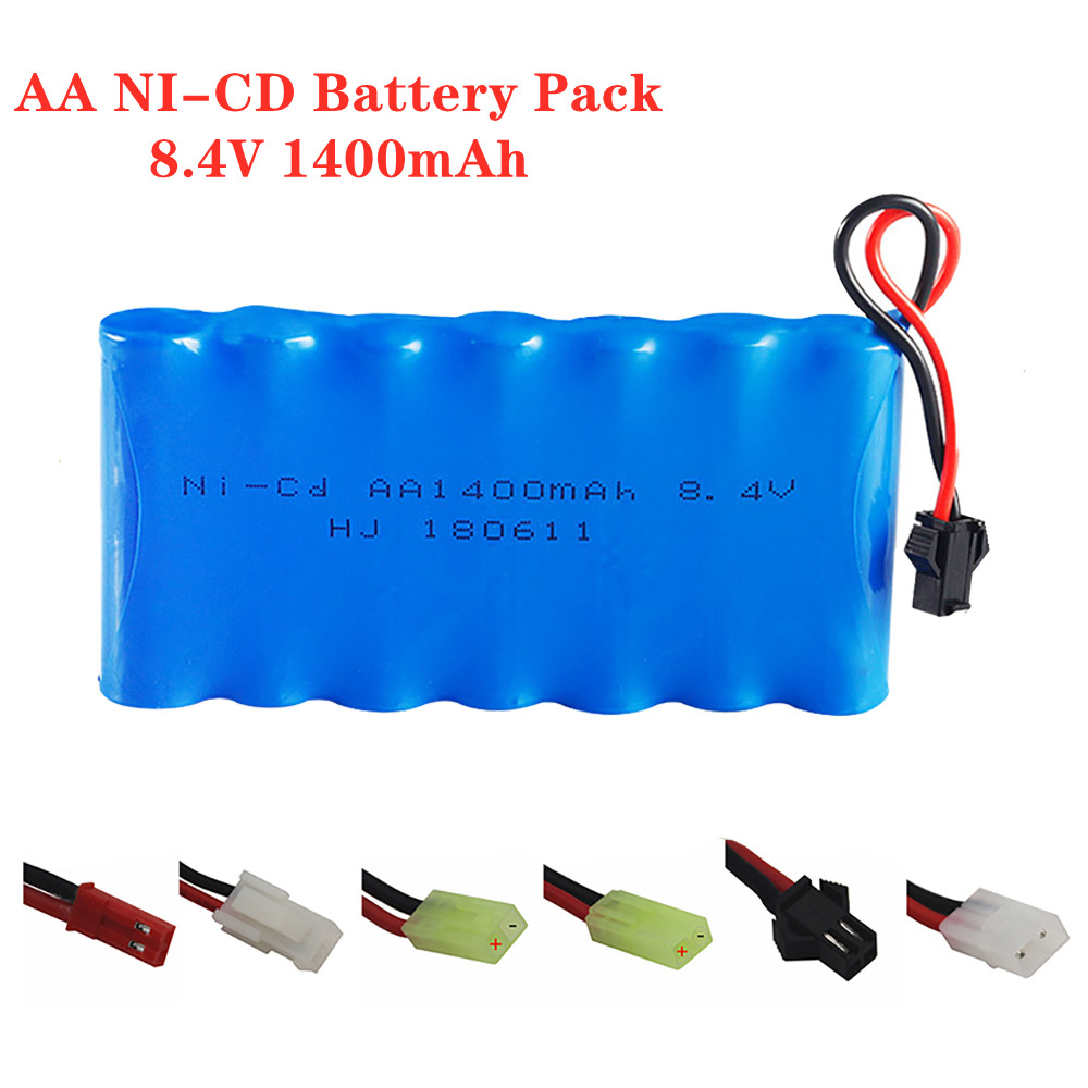 Rc Hobby & Maskinservice I Eskilstuna - 8.4 فولت 1400mah Ni-CD بطارية قابلة