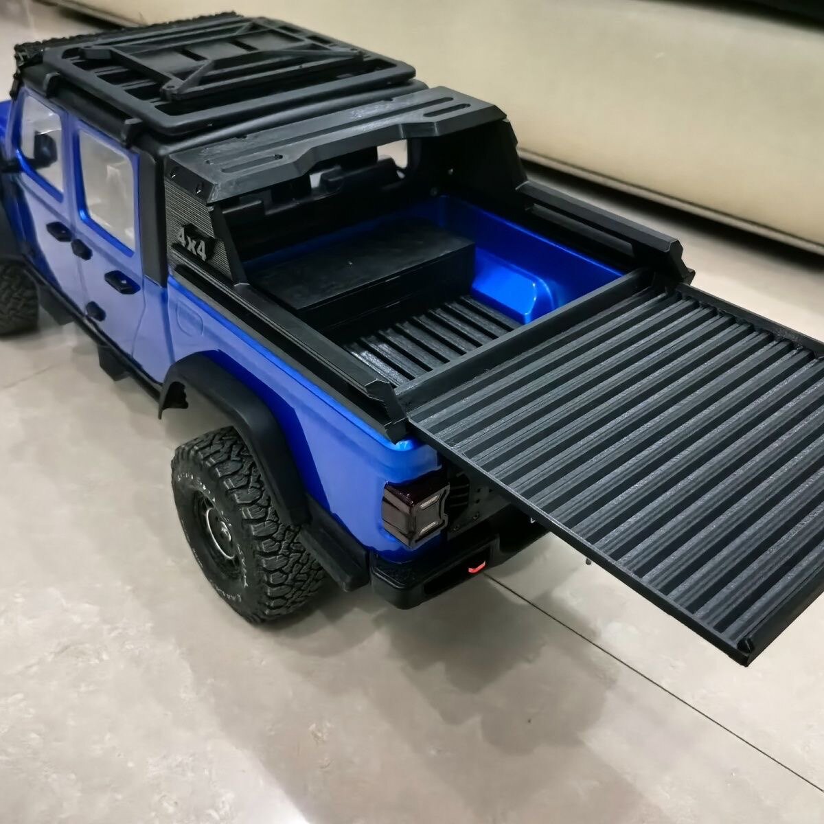 Rc Hobby Crawler - سرير خلفي قابل للسحب من نوع