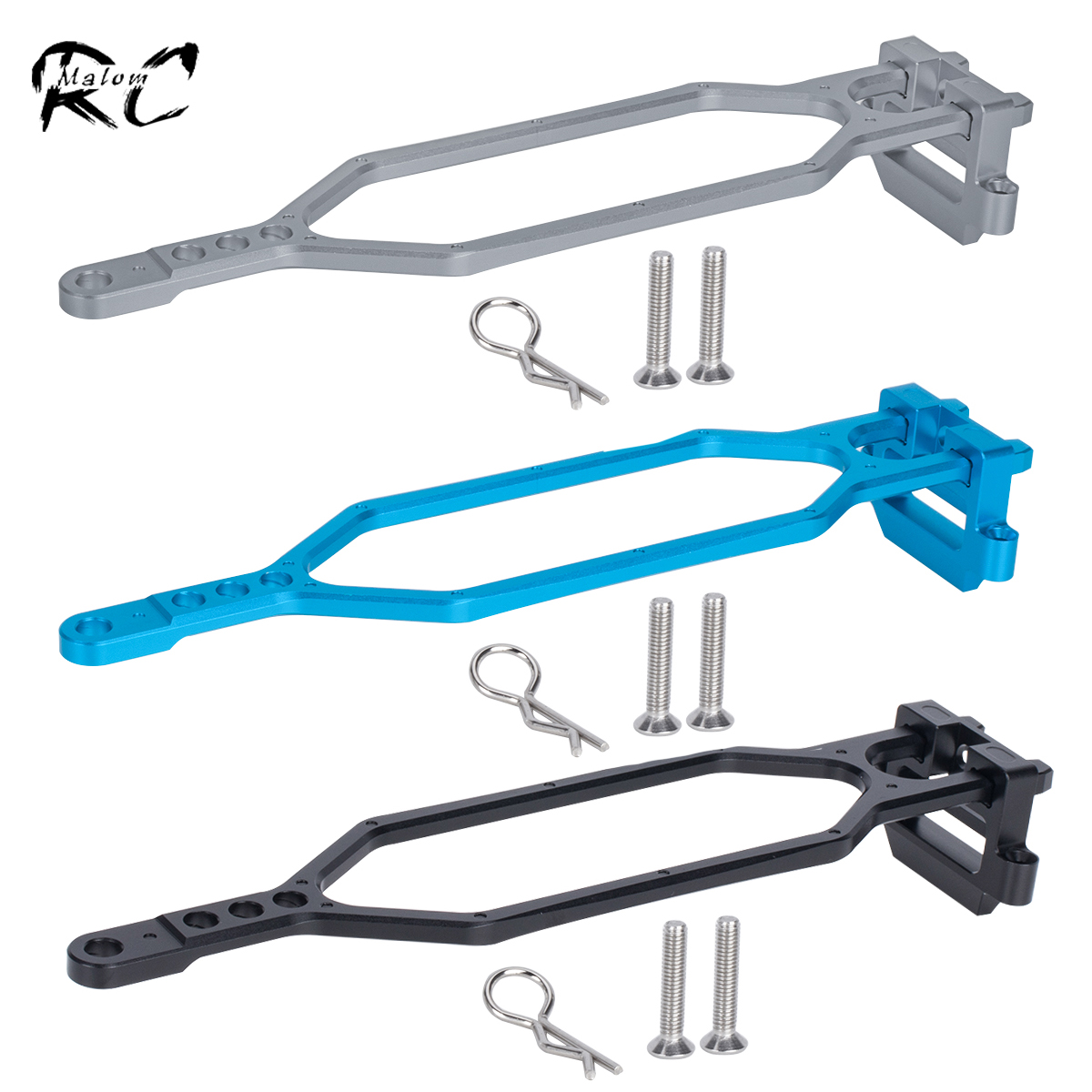 Rc Hobby Racing - طقم بطارية من الألومنيوم باستخدام الحاسب