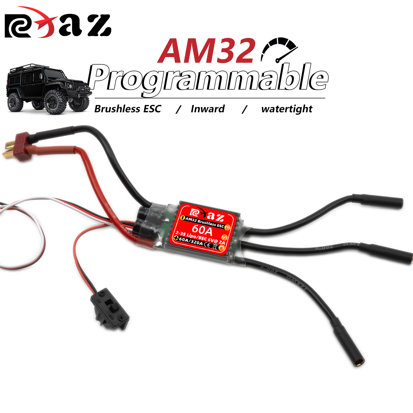 Rc Submarine Water - RCXAZ AM32 60A وحدة تحكم إلكترونية
