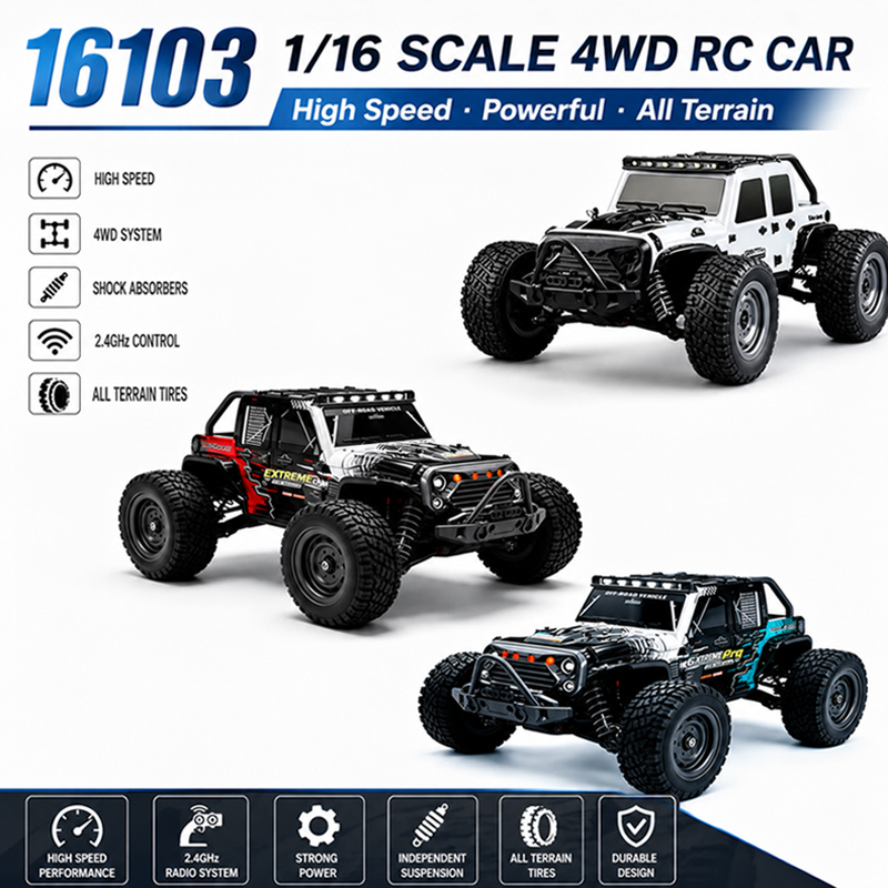 Rc Hobby Line - سيارة تحكم عن بعد MJX 1/16