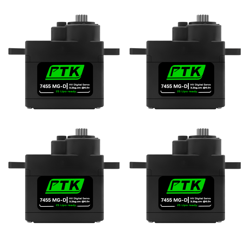 سيرفو PTK 7455MG-D رقمي 12 جرا - مراجعة Servo Metal Gear وسعره