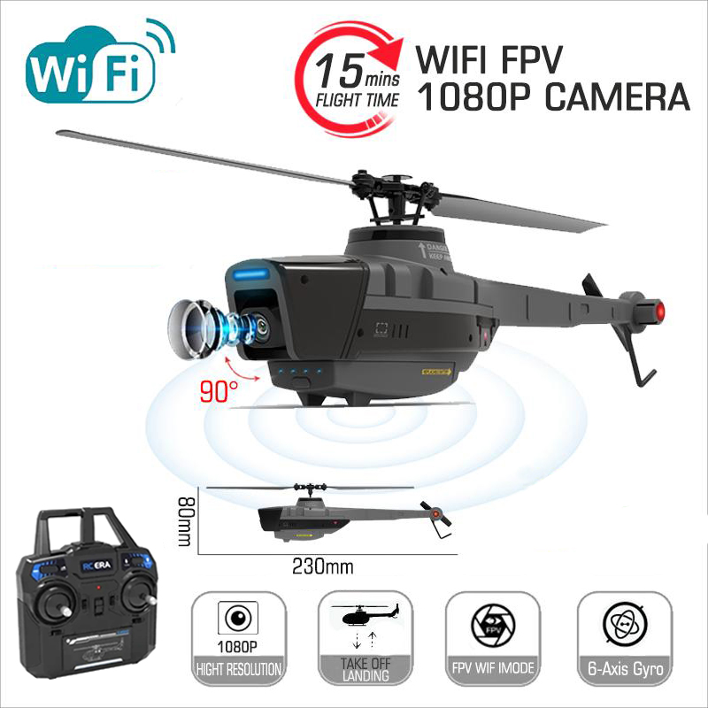 طائرة مروحية C128 2.4G RC 4 مر - مراجعة Gyroscope Rc Module وسعره