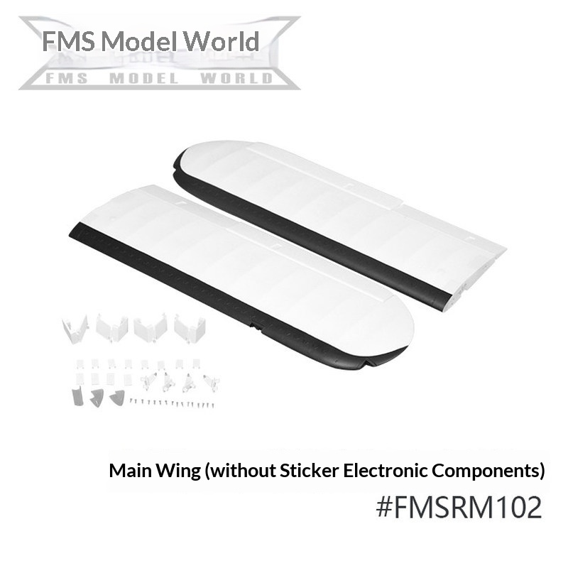 ملصقات زخرفية لطائرة FMS RC بط - مراجعة Rc Hobby Plane وسعره