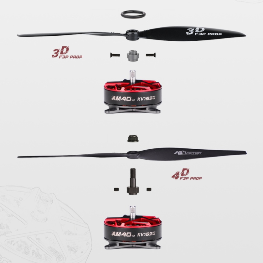 T-Hobby AM40 V2 3D/4D 2-3S است - مراجعة Rc Hobby & Maskinservice I Eskilstuna وسعره