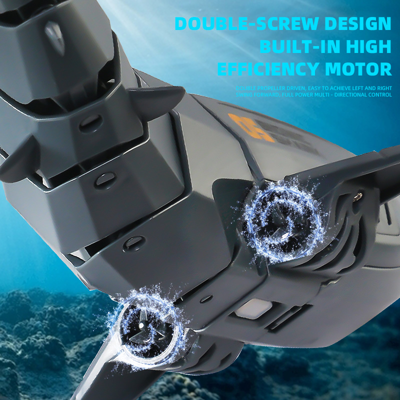 قارب تحكم عن بعد على شكل سمكة  - مراجعة Rc Submarine Water وسعره
