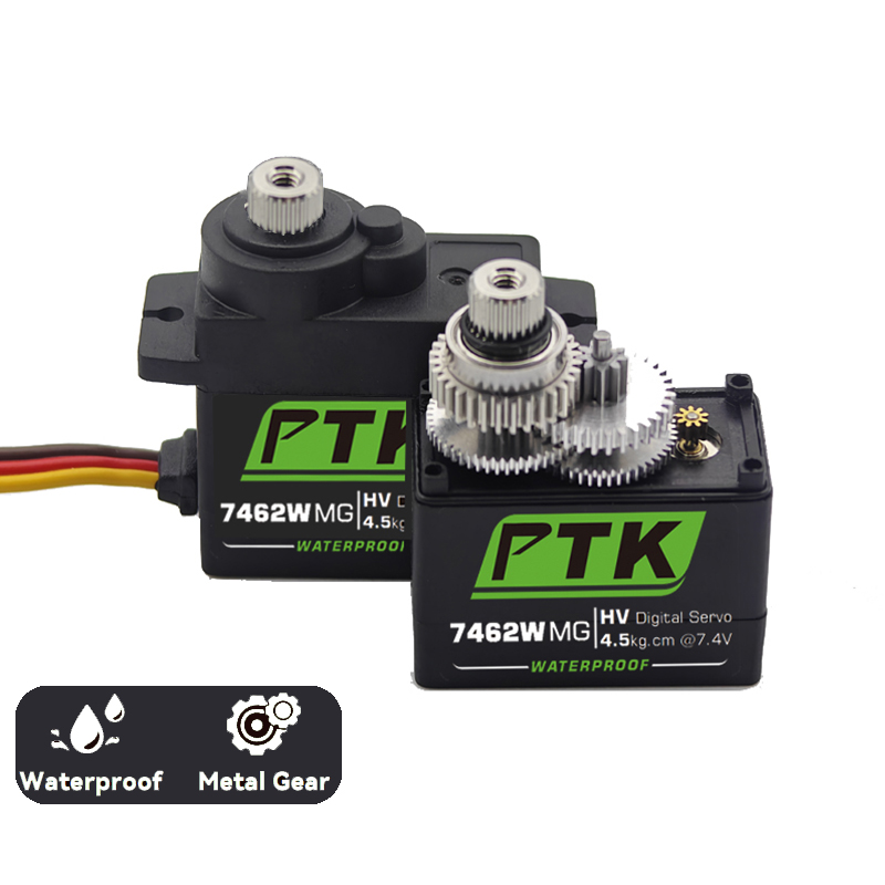 PTK 7462W MG ميتال جير 9 جرام  - مراجعة Servo Metal Gear وسعره