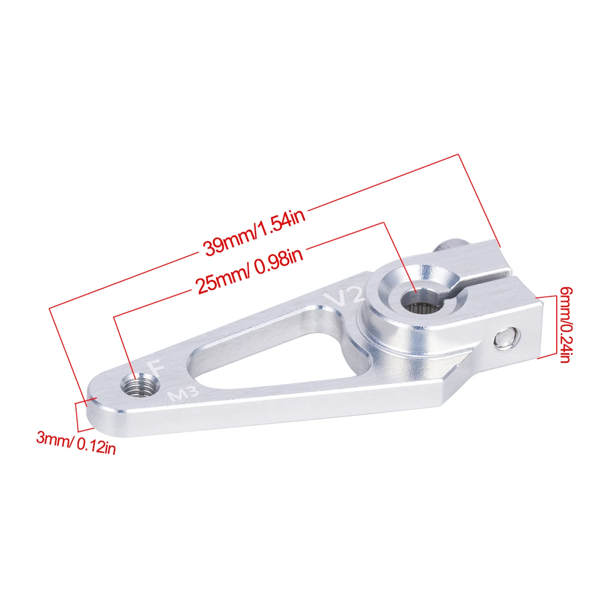 39 مللي متر M3 7075 الألومنيوم - مراجعة Rc Hobby Racing وسعره