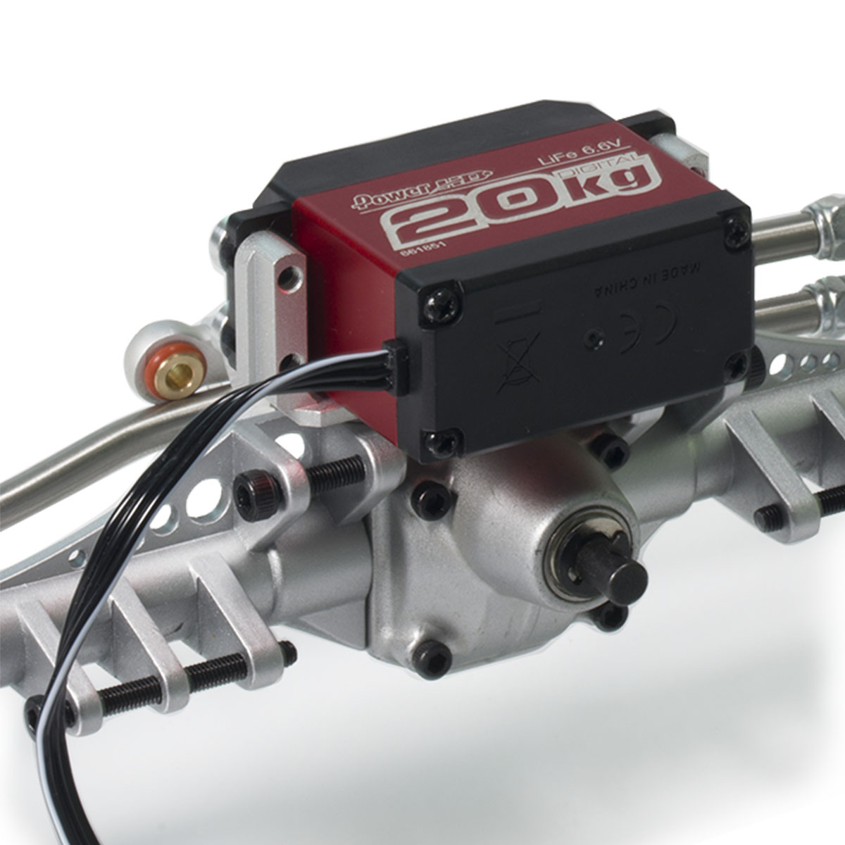 الألومنيوم CNC كابرا سيرفو جبل - مراجعة Rc Hobby Crawler وسعره