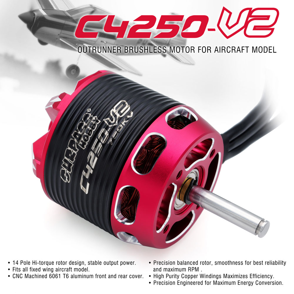 تجاوز هواية C4240 750KV/850KV  - مراجعة Rc Hobby Plane وسعره