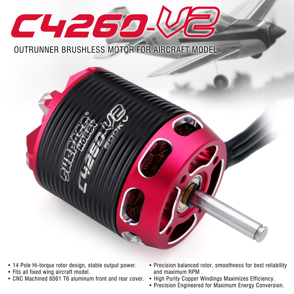 تجاوز هواية C4240 750KV/850KV  - مراجعة Rc Hobby Plane وسعره
