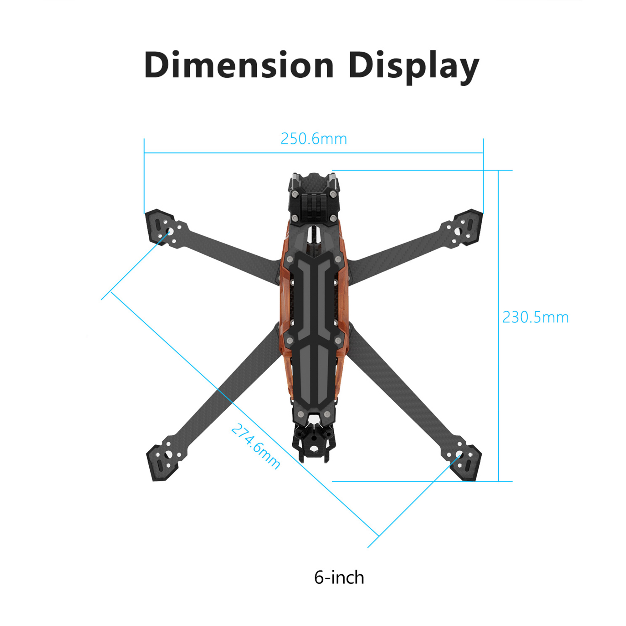 إطار GEPRC GEP-Vapor-D5 D6 O4  - مراجعة Fpv Racing Quadcopter وسعره