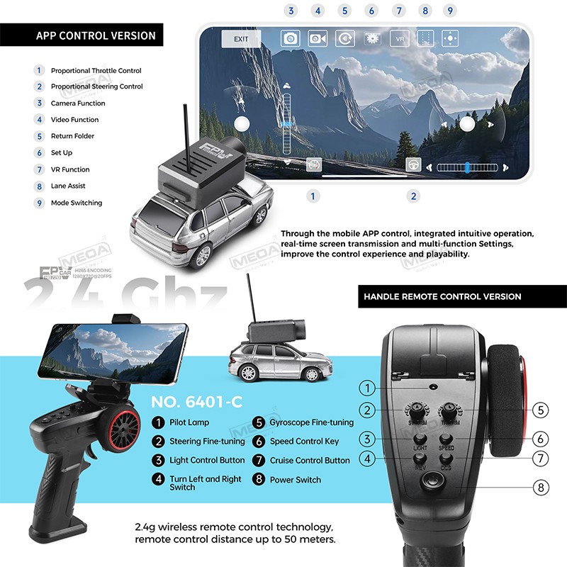 Wltoys 6401-C 1/64 FPV Mini RC - مراجعة Gyroscope Rc Module وسعره